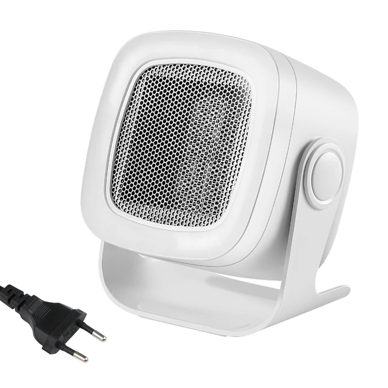 1 Pcs Portable Desktop Heater Small Space Heater AC100-240V EU Plug For Home Use