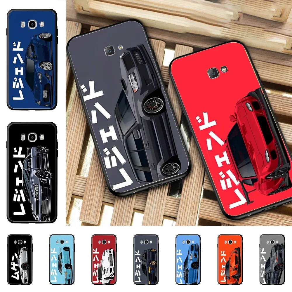 JDM Tokyo Drift Sports Car Phone Case For Samsung J 7 plus 7core J7 neo J6 plus prime J6 J4 J5 Mobile Cover