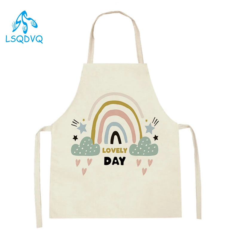 Cartoon Car Engineering Vehicle Print kitchen Cooking Aprons Baking Accessories Aprons for Women Funny Apron for Men