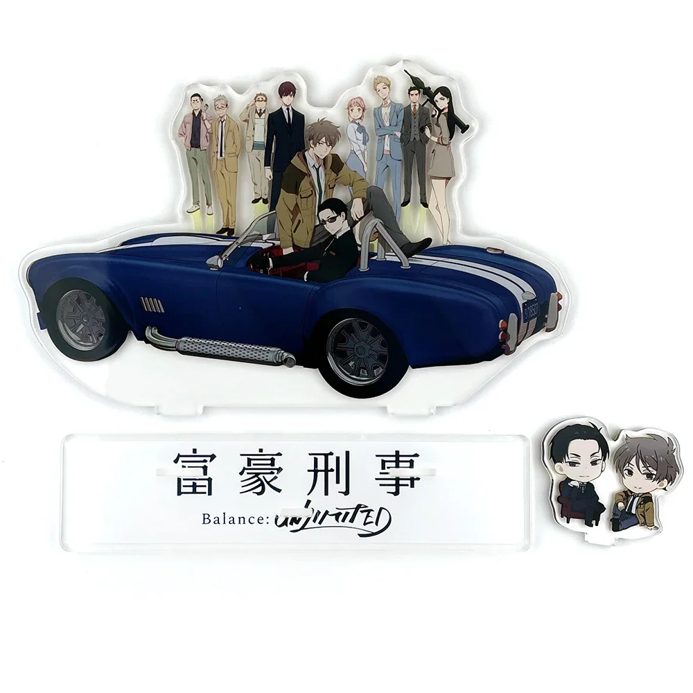 

Fugou Keiji Balance Unlimited group Daisuke Haru Suzue Ryou Mahoro acrylic standee figurines desk decoration cake topper