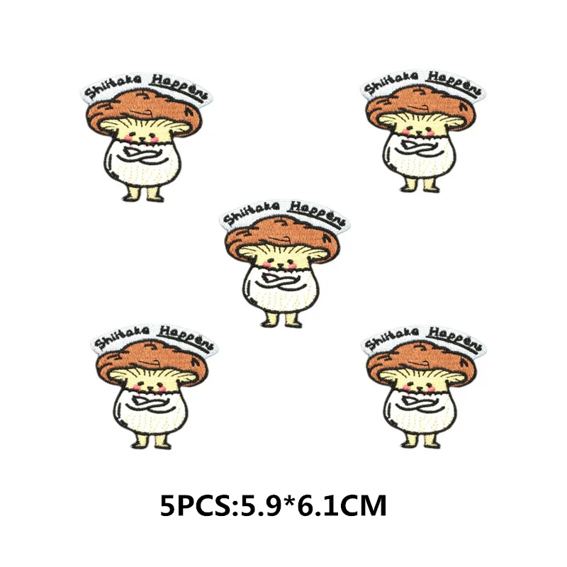 5 teile/los Cartoon Katze Applique Stickerei Patches Für Kleidung Aufkleber DIY Tier Patch Eisen Auf Patches Auf Kleidung – Detail 7