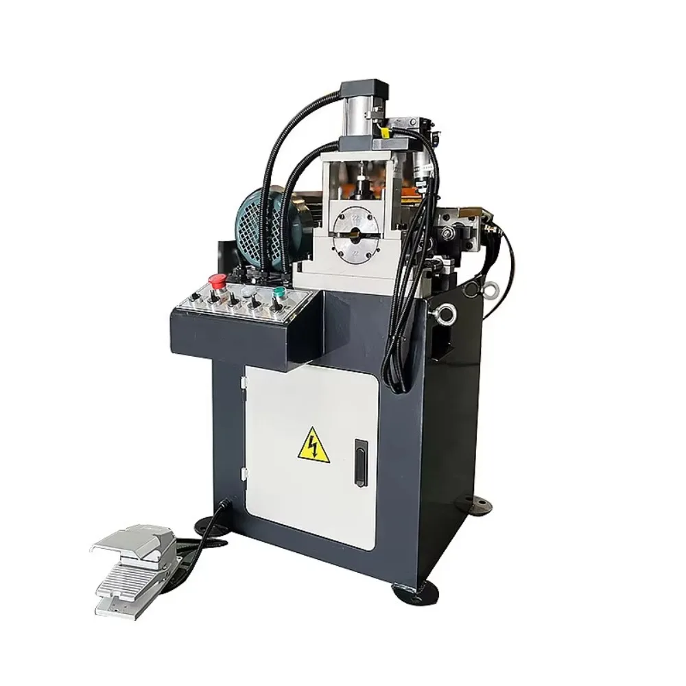 High Precision CNC Pneumatic Chamfering Machine | Metal Pipe Deburring & Finishing for Industrial Use