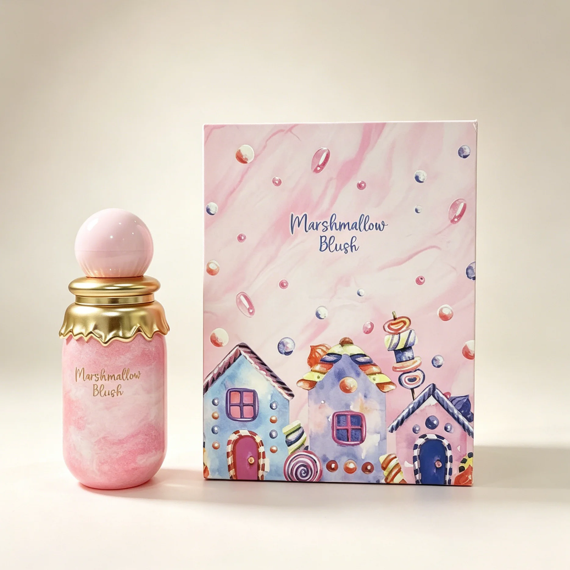 

Парфюмерная вода Marshmallow Blush для женщин – нежный, мягкий аромат с нотами маршмеллоу, 3.4 унции, деликатный парфюм.