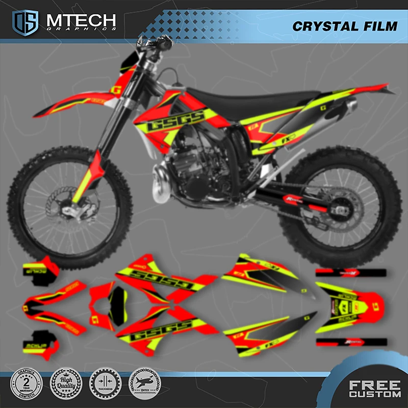 

DSMTECH пользовательские командные мотоциклетные графические фоны, наклейки, наборы наклеек для GASGAS 2010 2011, EC MC 200 250 300 350