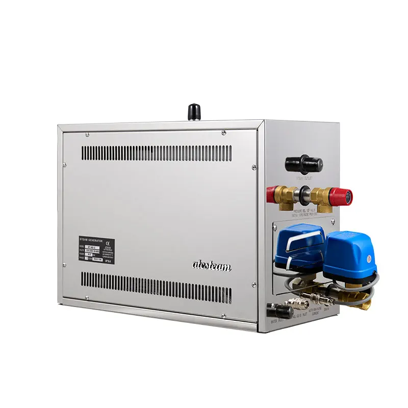 MSNew 자동 오토클레이브 스팀 목욕 기계 12kW 스팀 발생기 스테인리스 스틸 사우나 룸용