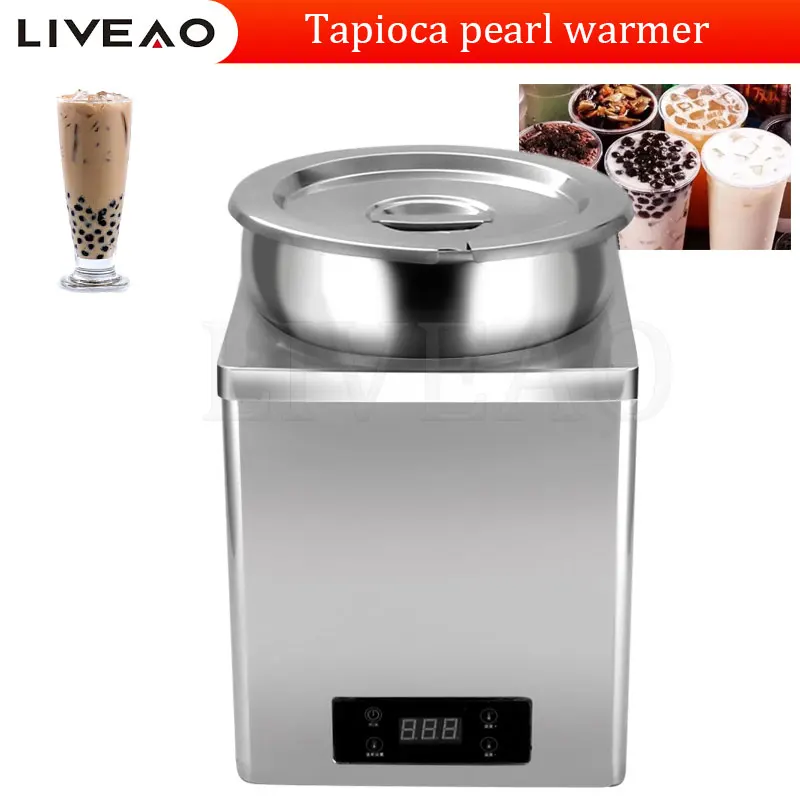 Electric 3L 7L Food Warmer Milk Tea Equipment Tapioca Pearl Balls Sushi Rice Heat Preservation Cooker Machine