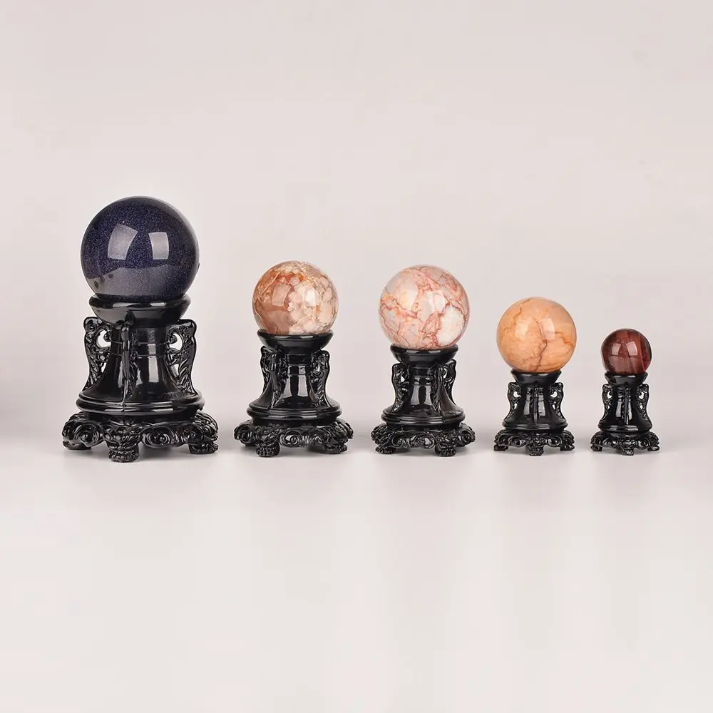 العقيق الأحجار التصوير الدعائم سطح المكتب كريستال الكرة قاعدة كريستال الكرة عرض موقف ديكور المنزل الزجاج المجال حامل