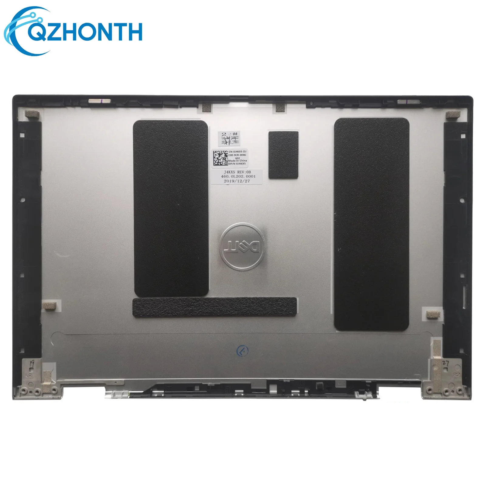 New LCD Back Cover For Dell Inspiron 13 7000 7300 7306 2-in-1 (Sliver) 0J4KX5 J4KX5