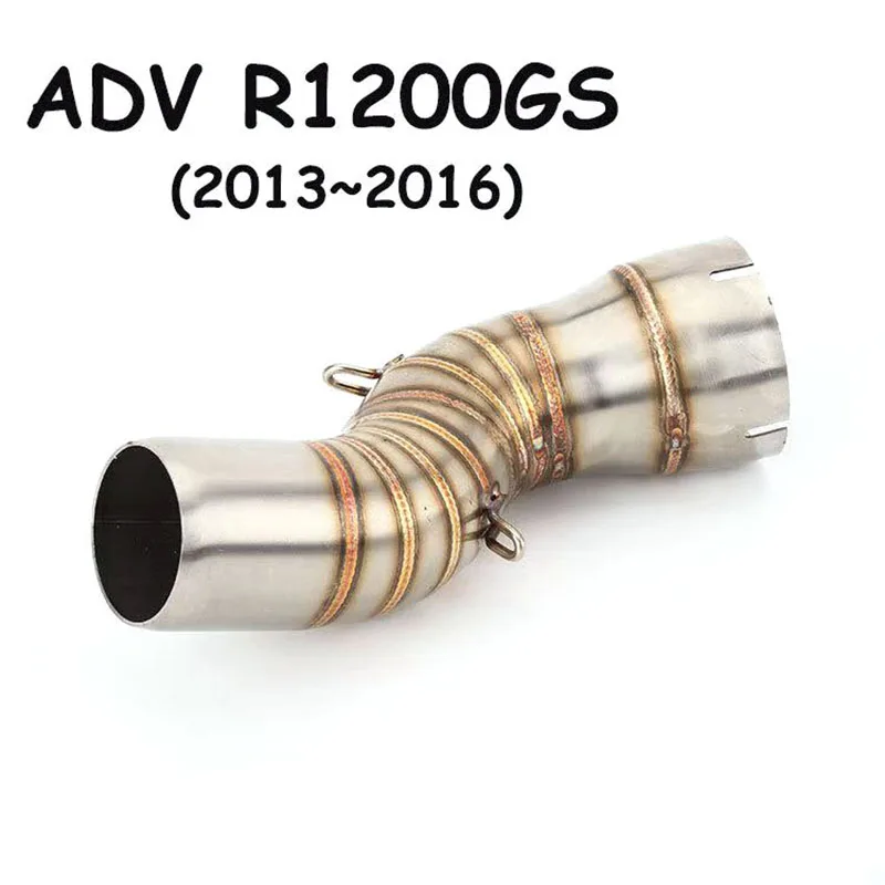 

For BMW R1200GS & Adventure 2013-2018 Stainless Steel Exhaust Link Pipe Muffler Exhaust System Slip-on Middle Link Pipe