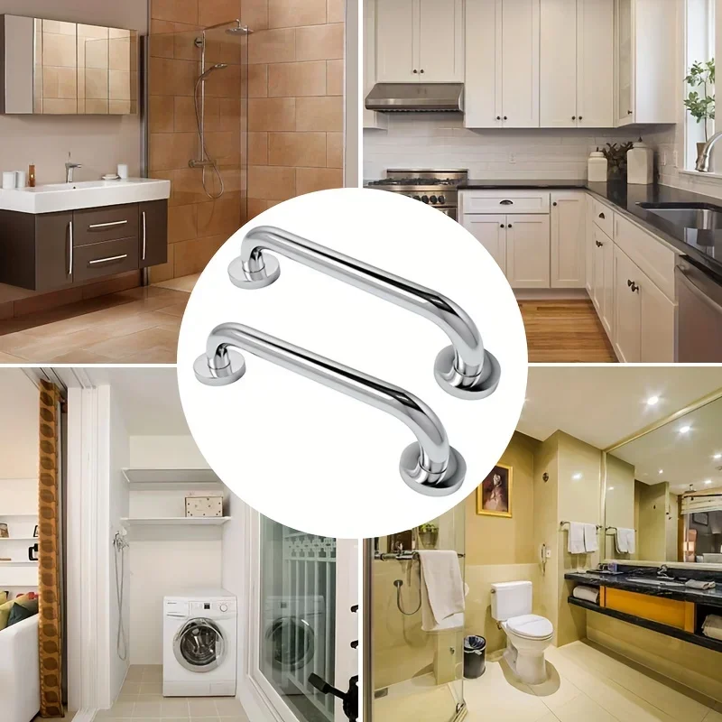 

304 Stainless Steel Handrails, Accessible Bathroom, Bathroom, Safety Bathroom Handrails, Disabled Elderly Bathroom Handrails