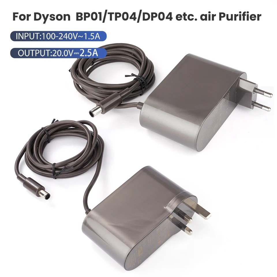 EU DE KR ダイソン Bp01 Tp04 Dp04 空気清浄機用電源アダプター交換用