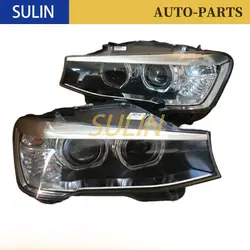 LED Xenon Headlights For BMW X3 X4 F25 sDrive 18d 2014-2017 F26 xDrive 20d 2014-2018 M40i 2015-2018 63117401131 63117401132