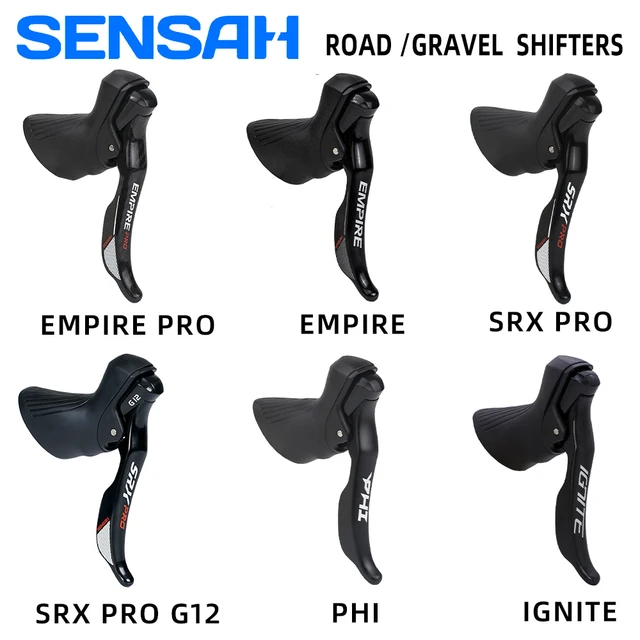 SENSAH Road Bike Shifters L R 9 10 11 12 Speed Gravel Bike Shift Lever Empire PRO PHI IGNITE SRX PRO G12 for R3000 4700 SRAM New AliExpress