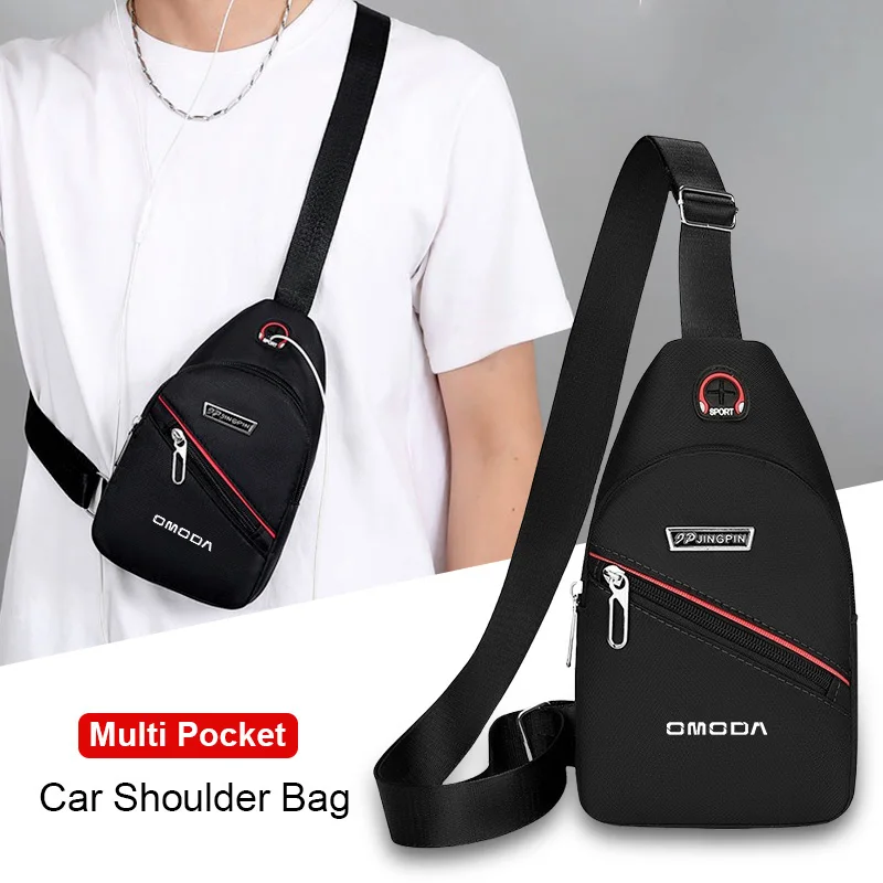 Chery Omada bolso de hombro táctico impermeable Oxford pequeño bolso de pecho deportes al aire libre Sling mochila para caza senderismo Camping