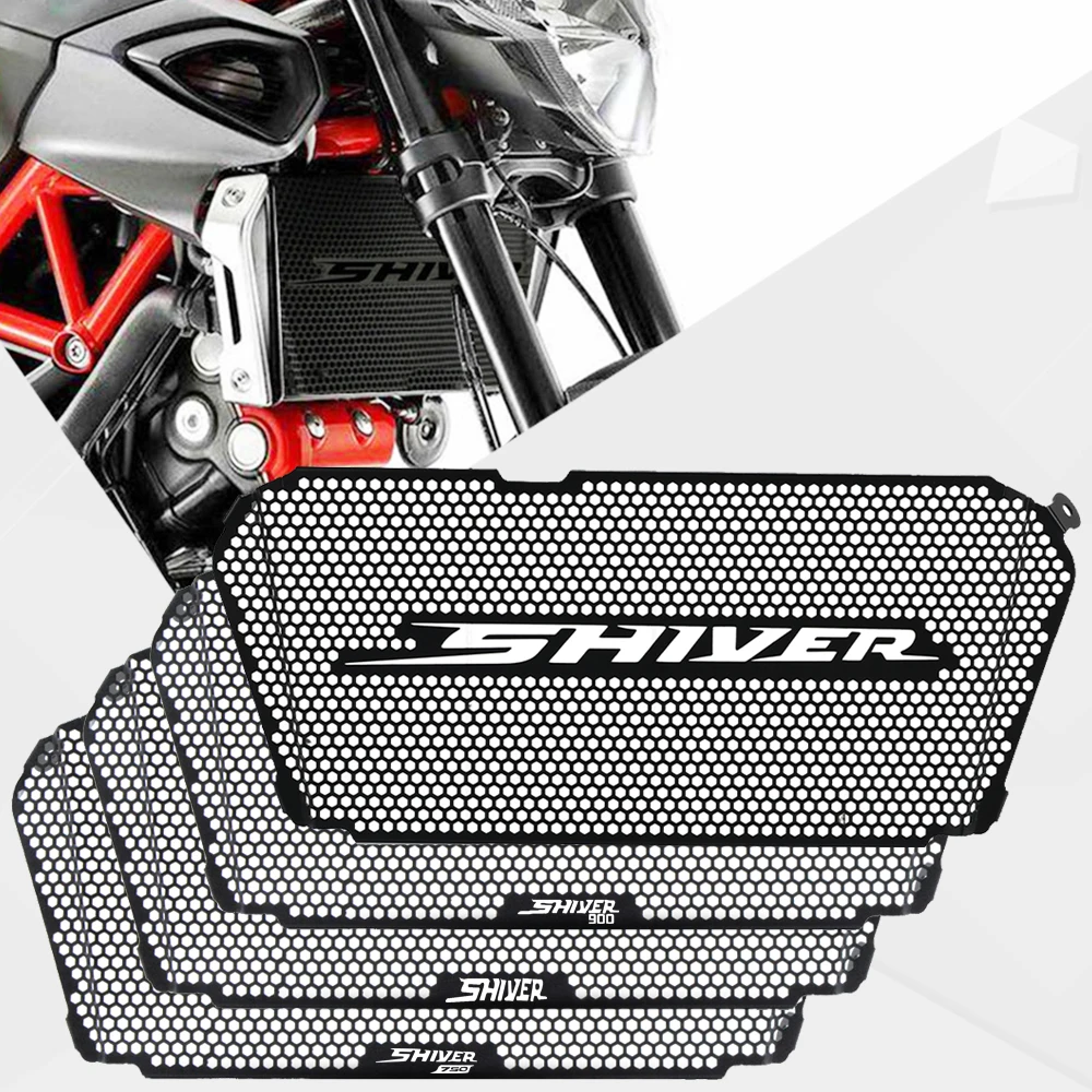 For Aprilia Shiver SL 750 2007~2017 2008 2010 For Gilera Shiver 900 2022 2023  Radiator Grille Guard Cover Shiver 900/ABS Shiver