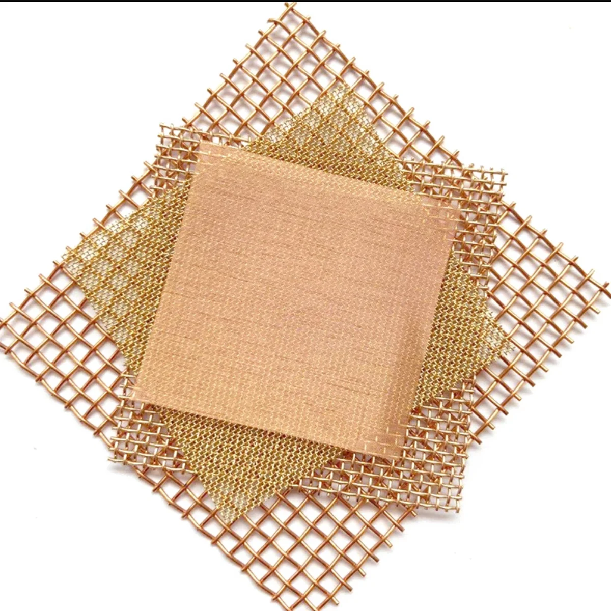 Cobre e Latão Mesh Screen, Tecido de metal, Fio, Sinal de Blindagem, Ferramenta Net, 6, 20, 50, 100, 150, 200, 250