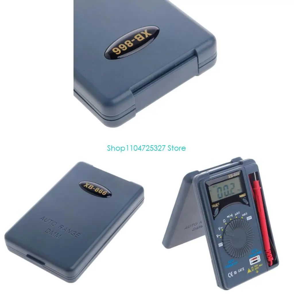 

D8KF XB866 Mini Auto LCD Voltmeter Tester Tool AC/для Pocket Digital Multime