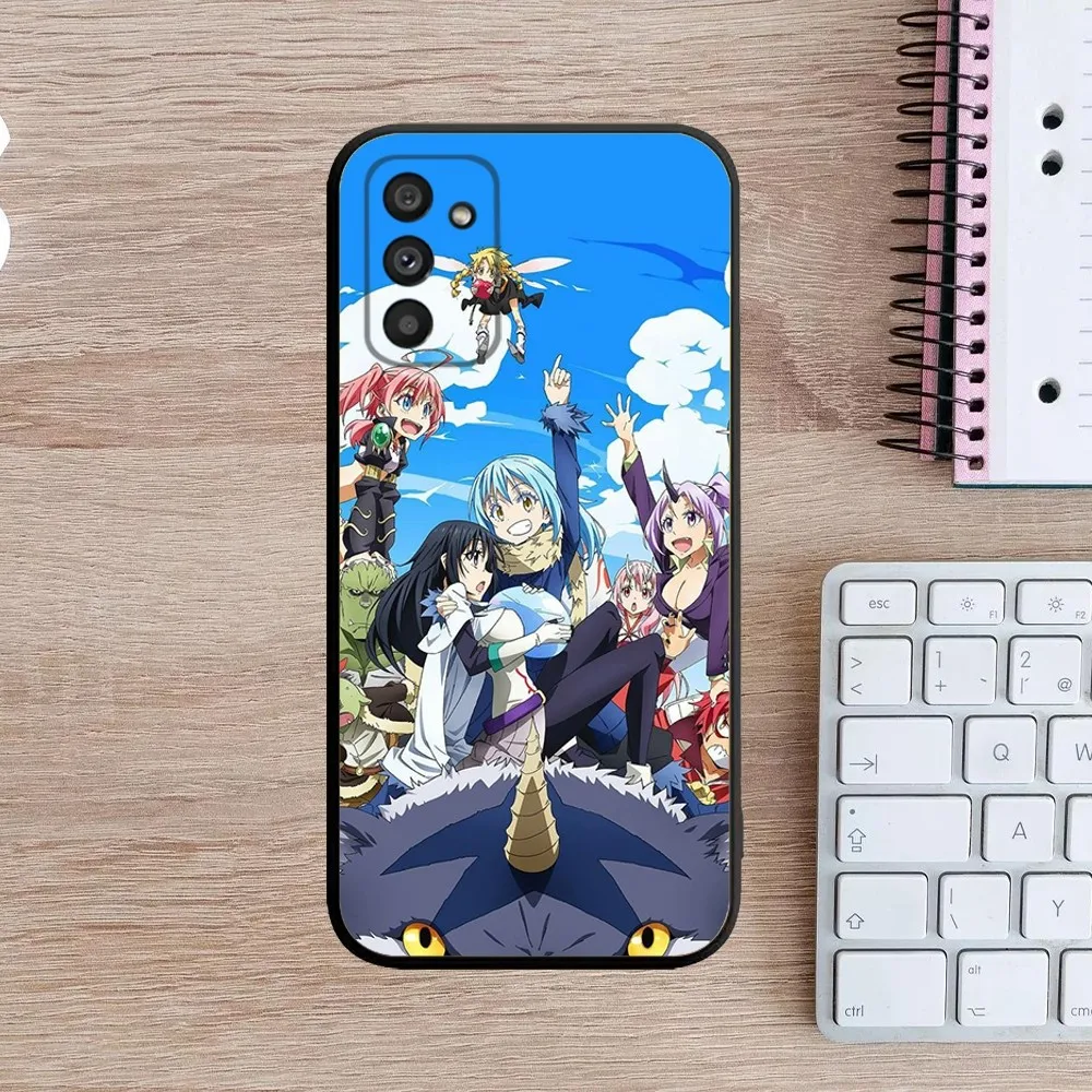 Rimuru Tempest Slime Phone Case For Samsung Galaxy A13,A21s,A22,A31,A32,A52,A53,A71,A80,A91 Soft Black Cover