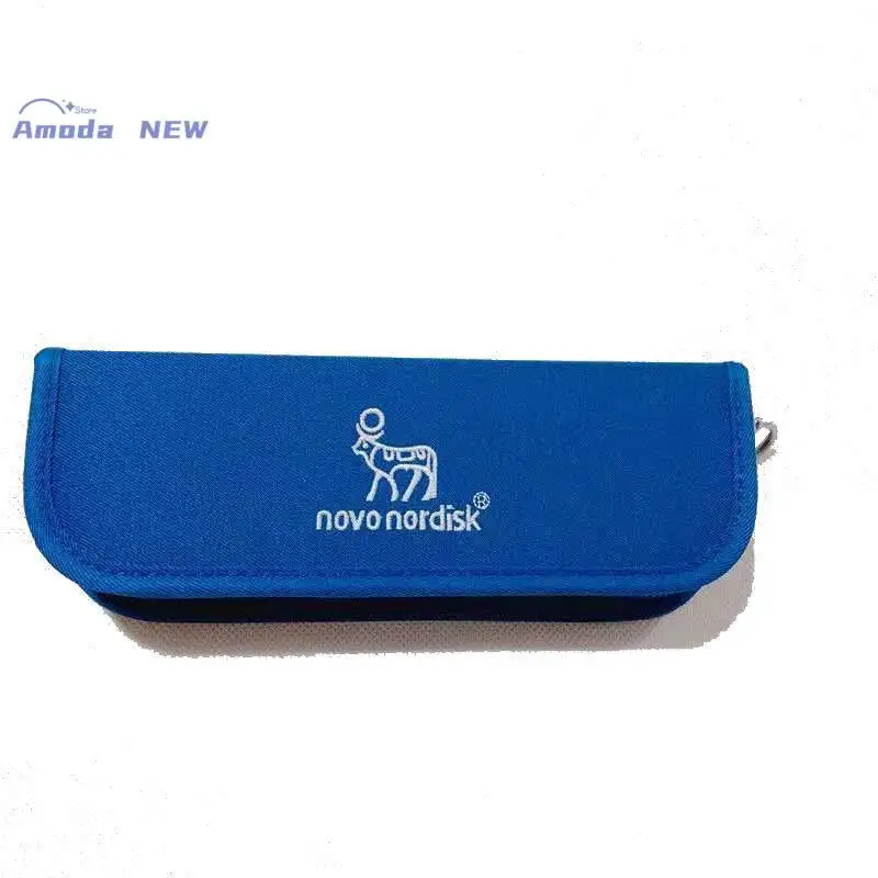 

Original Novo Nordisk Pen 4 Blue Case , Pen Not Include Novopen 5 General Packaging Bag Blue Pen case