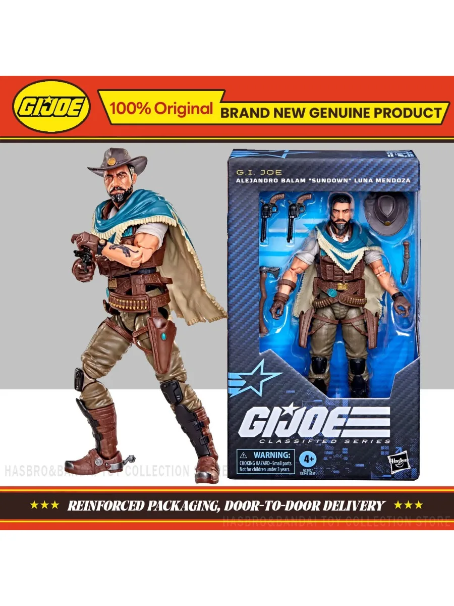 Hasbro G.I. Joe Geclassificeerde Serie # 200 Alejandro Balam "Sundown" Luna Mendoza 15cm actiefiguurcollectie origineel speelgoedmodel - afbeelding 2