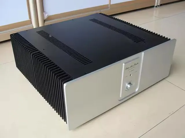 DIY Amplifie Chassis A2001B Full Aluminum Power amplifier Enclosure Case Box External Radiator 420*140*385 MM