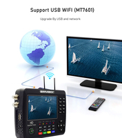 Digital Satellite Finder Satellite Finder High Definition 4.3 Inch LCD 4000mAh Battery Digital Handheld Satellite Finder