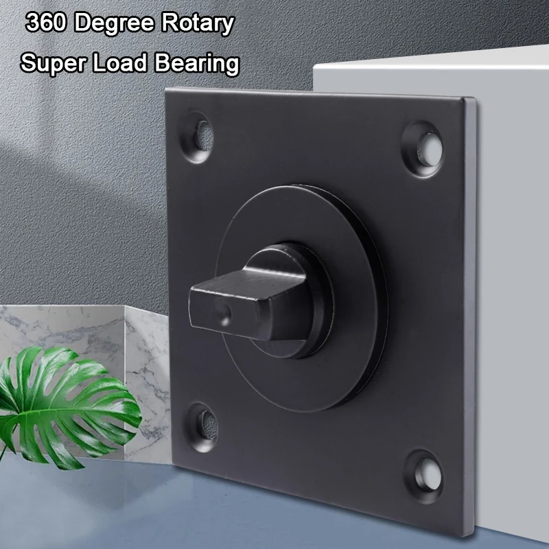 Brand New 1Set Heavy Duty Door Pivot Hinges 360° Rotary Invisible Hidden Door Hinges Install Up and Down Loading 300KG/Set image 2