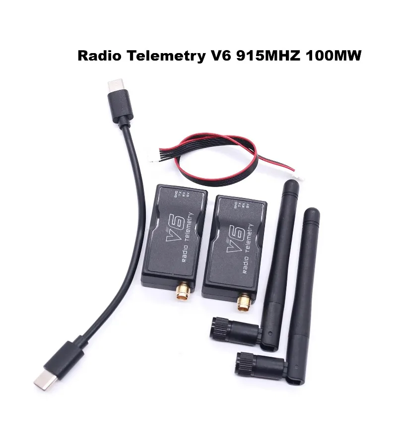 Moduł telemetryczny B-CUBE 3DR Radio Telemetry V6 433MHz 915MHz 100mW/500mW/1000mW do transmisji danych powietrznych i gruntowych z kablami OTG do 6C PRO RC