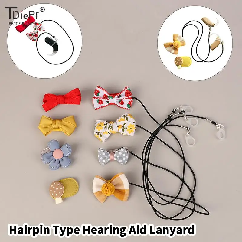 Children BTE Hearing Aid Clip Protector Holder with Cute Pretty Cartoon Design for Behind Ear Hearing Aids and Cochlear Implants