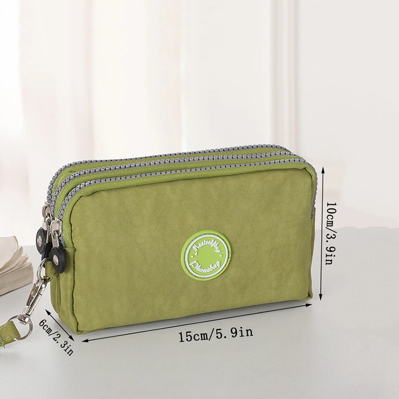 

Большая вместительная сумка-тоут с тремя молниями, легкая, водонепроницаемая, для телефона, ключей и удостоверений личности