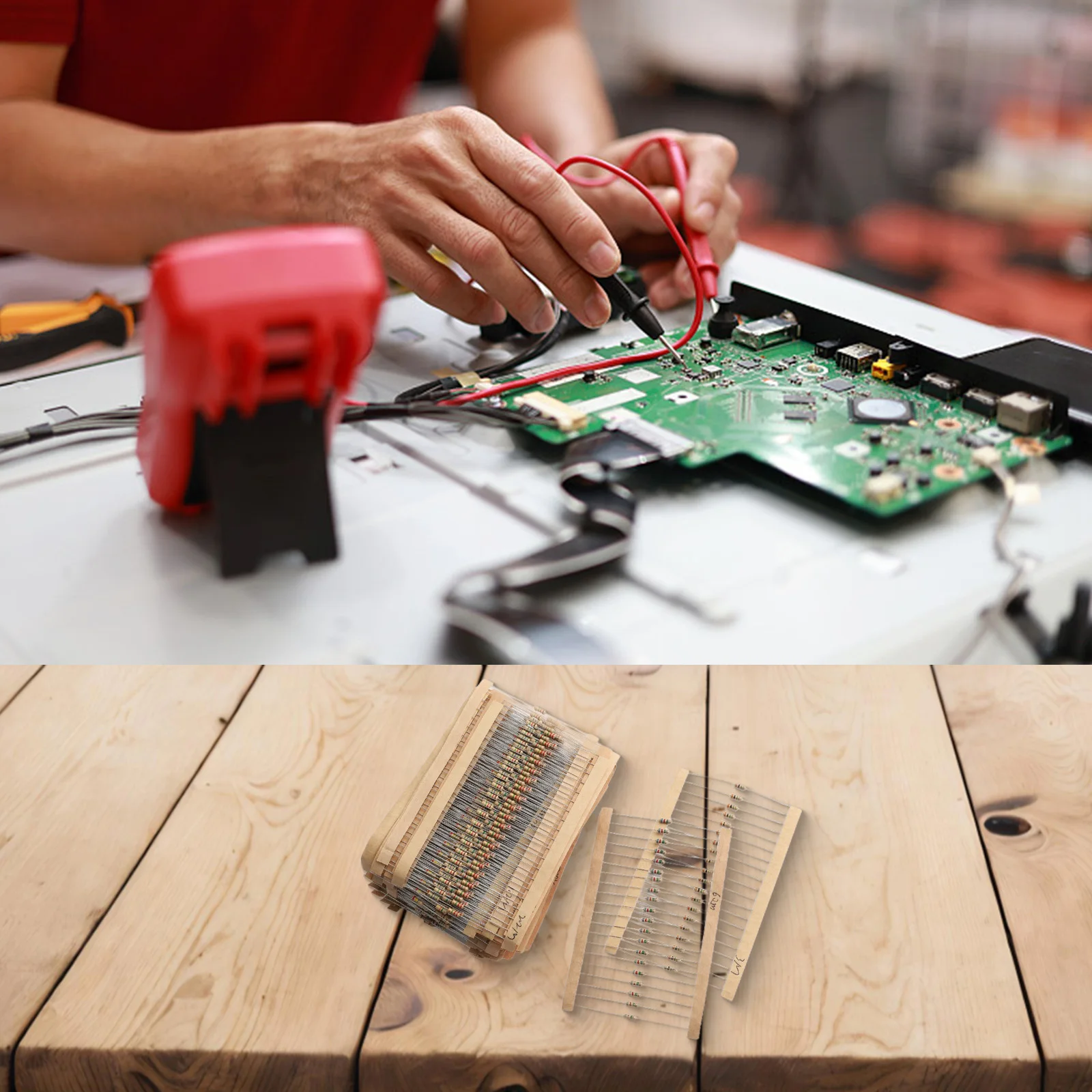 

Для набора резисторов из углеродной пленки прецизионного класса содержит 3120 шт. с надежной производительностью для электронных применений