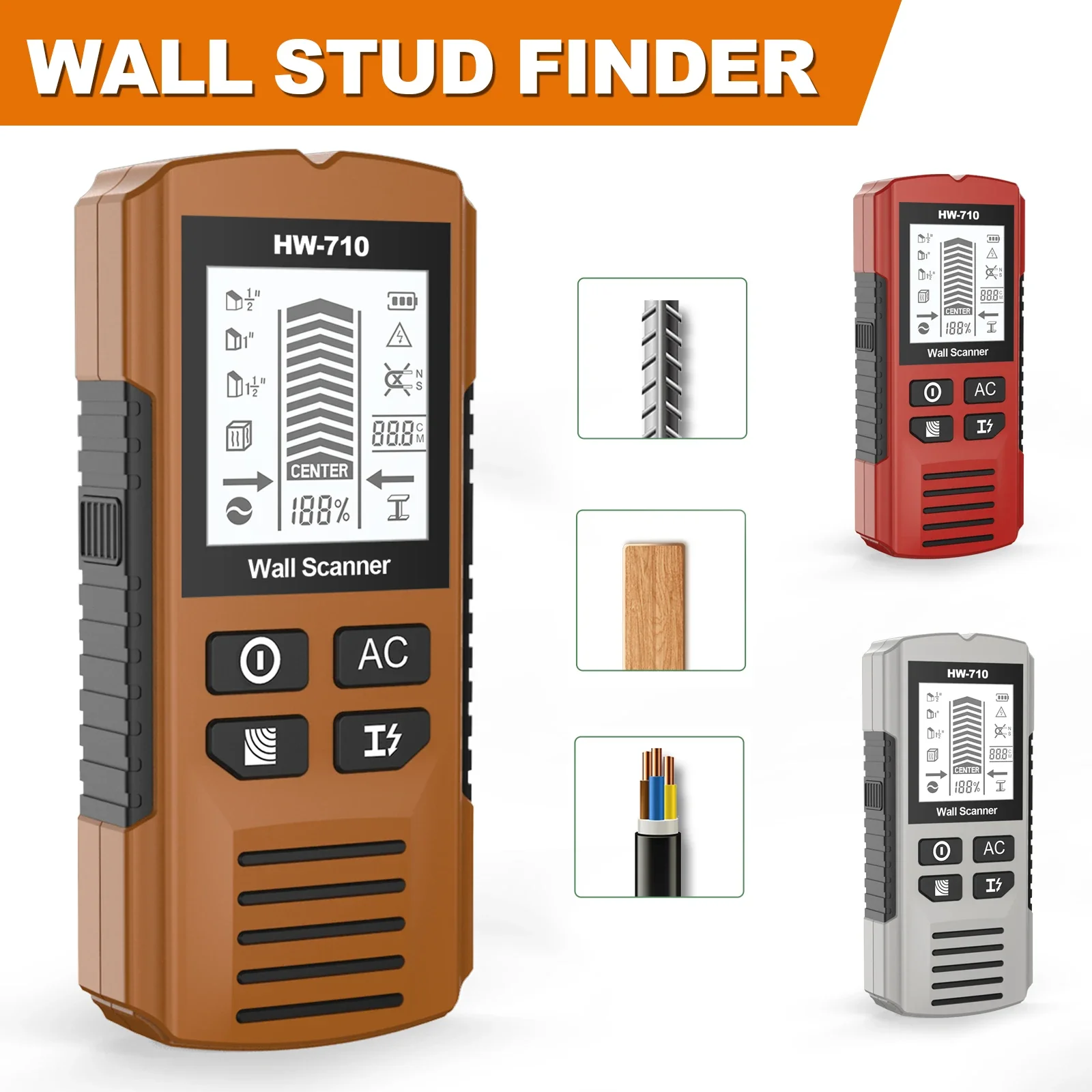HW-710 Stud Finder … - image
