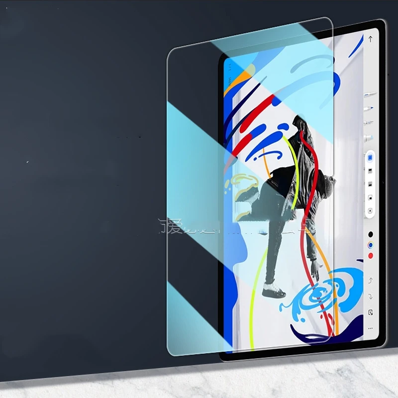 ฟิล์มป้องกันหน้าจอกระจกแท็บเล็ตแบบพรีเมี่ยมสำหรับ Xiaomi Pad 6S Pro 12.4นิ้วอุปกรณ์ป้องกันหน้าจอ2024