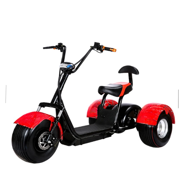 

max speed 50km/h electric tricycle 1200w citycoco scooter 4000w 3 wheel electric motorcycle scooter