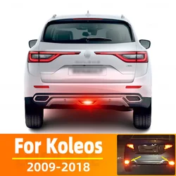 2pcs LED Rear Fog Light For Koleos Accessories 2009 2010 2011 2012 2013 2014 2015 2016 2017 2018