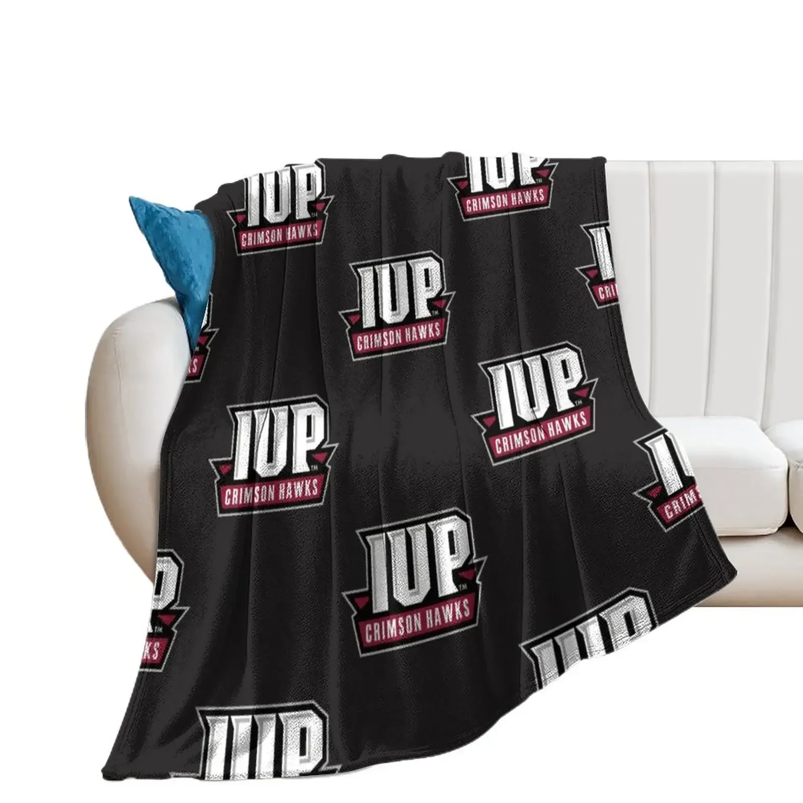 

IUP Crimson Hawks Club Classic T-Shirt Throw Blanket heavy to sleep Extra Large Throw Fashion Sofas Blankets