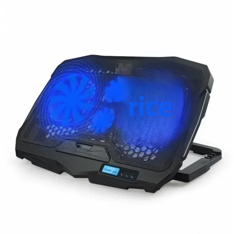 Portable Laptop Cooler 13 Inch 14 Inch 15.6 Handheld Computer Heat Dissipator Adjustable Speed Fan Base Stand Pad