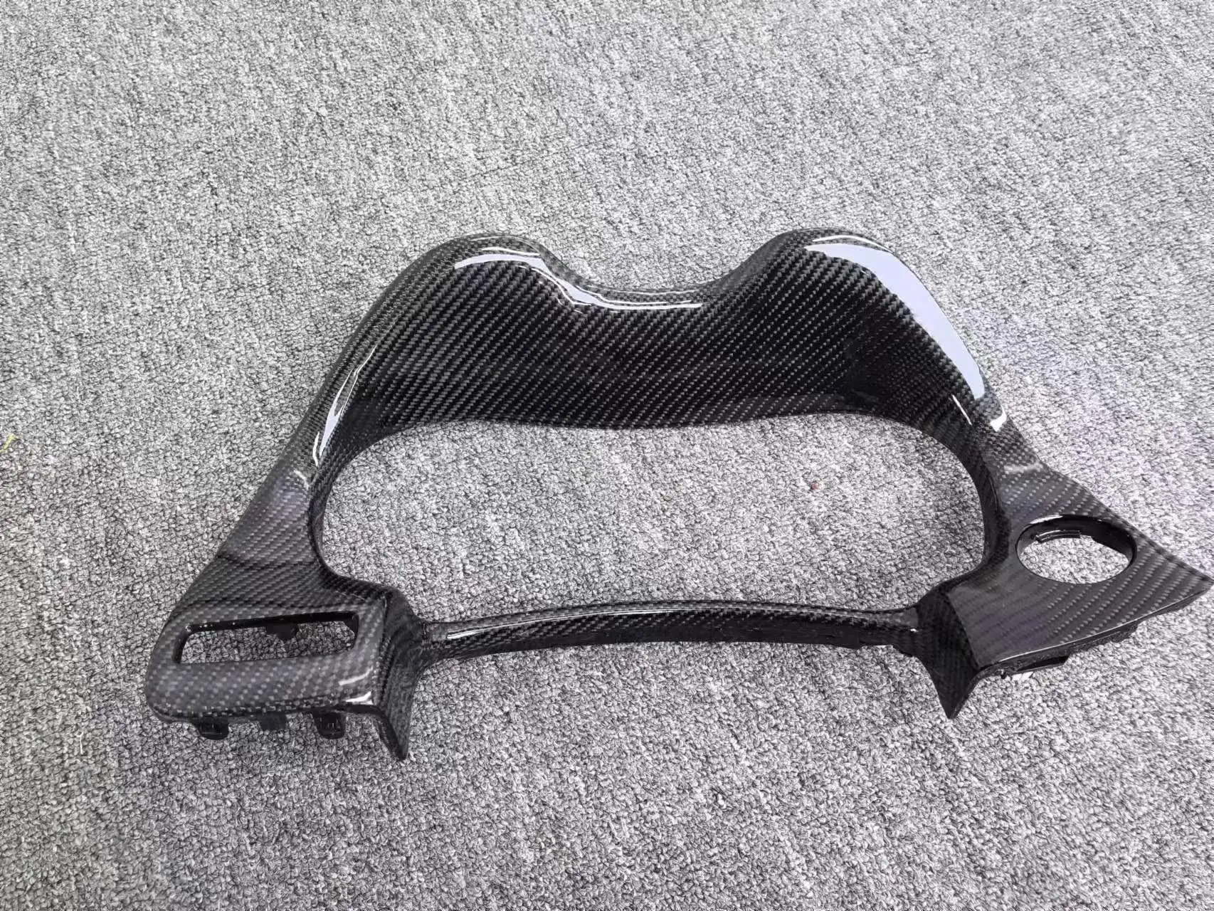 

Infiniti Q50 Q60 Interior Dash Cover Left Rudder Driving MRD Carbon Fiber Dash Frame