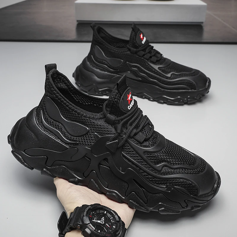 

Men's Daily Versatile Trbottomy Shoes, Soft Sole, Soft Surface, Non-Slip, Casual Trbottomyy Slippery Casual Sports Shoes, Suitable for Outdoor Activities, Men's Shoes