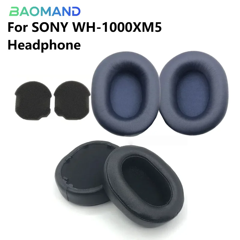 

Earphone Ear Pads For SONY WH-1000XM5 Earpads Sponge Soft Foam Cushion Replacement Headphones Accessories