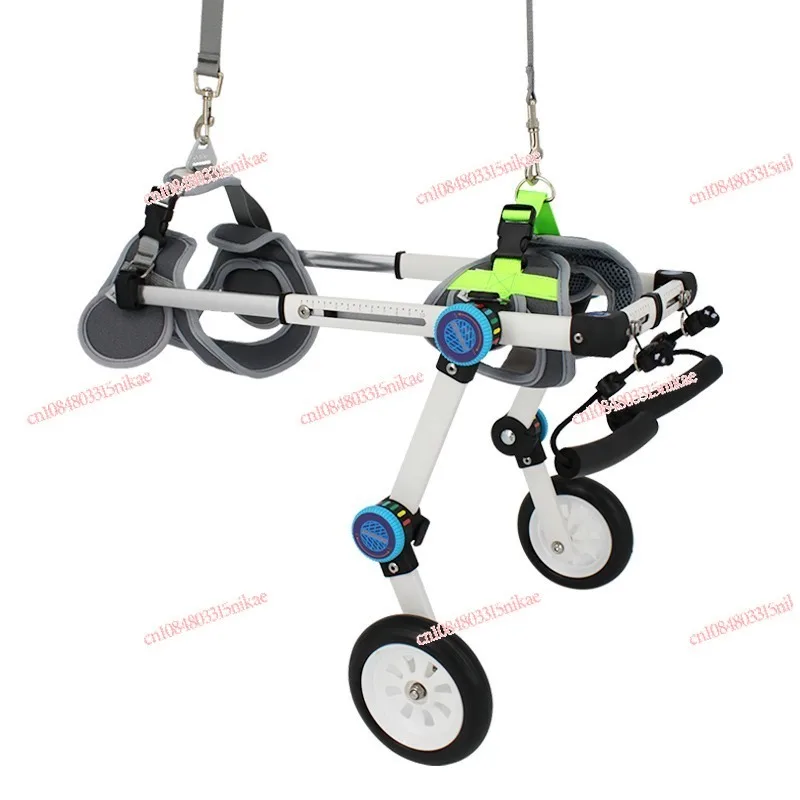 

Cat Hindlimb Wheelchair Upgraded Foldable Aluminum Alloy Lightweight Pet Assist Vehicle