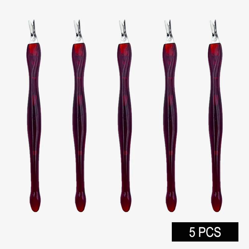 5/10/20/50Pcs Dead Skin Remover Nail art Gabel Häutchen Entferner Nipper Pusher Trimmer Edelstahl pediküre Nagel Pflege Nagel Werkzeug