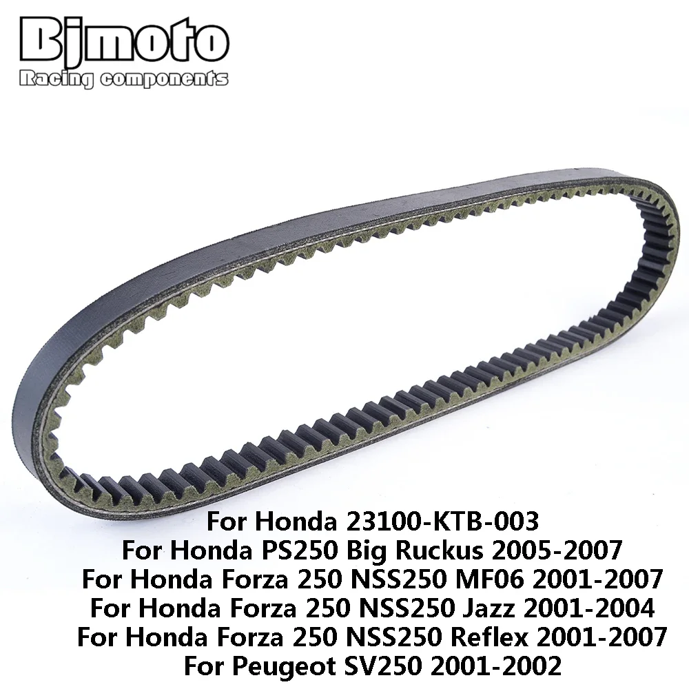 

For Honda DRIVE BELT for Forza 250 NSS250 MF06 / Reflex 2001-2007 Jazz 01-04 PS250 Big Ruckus