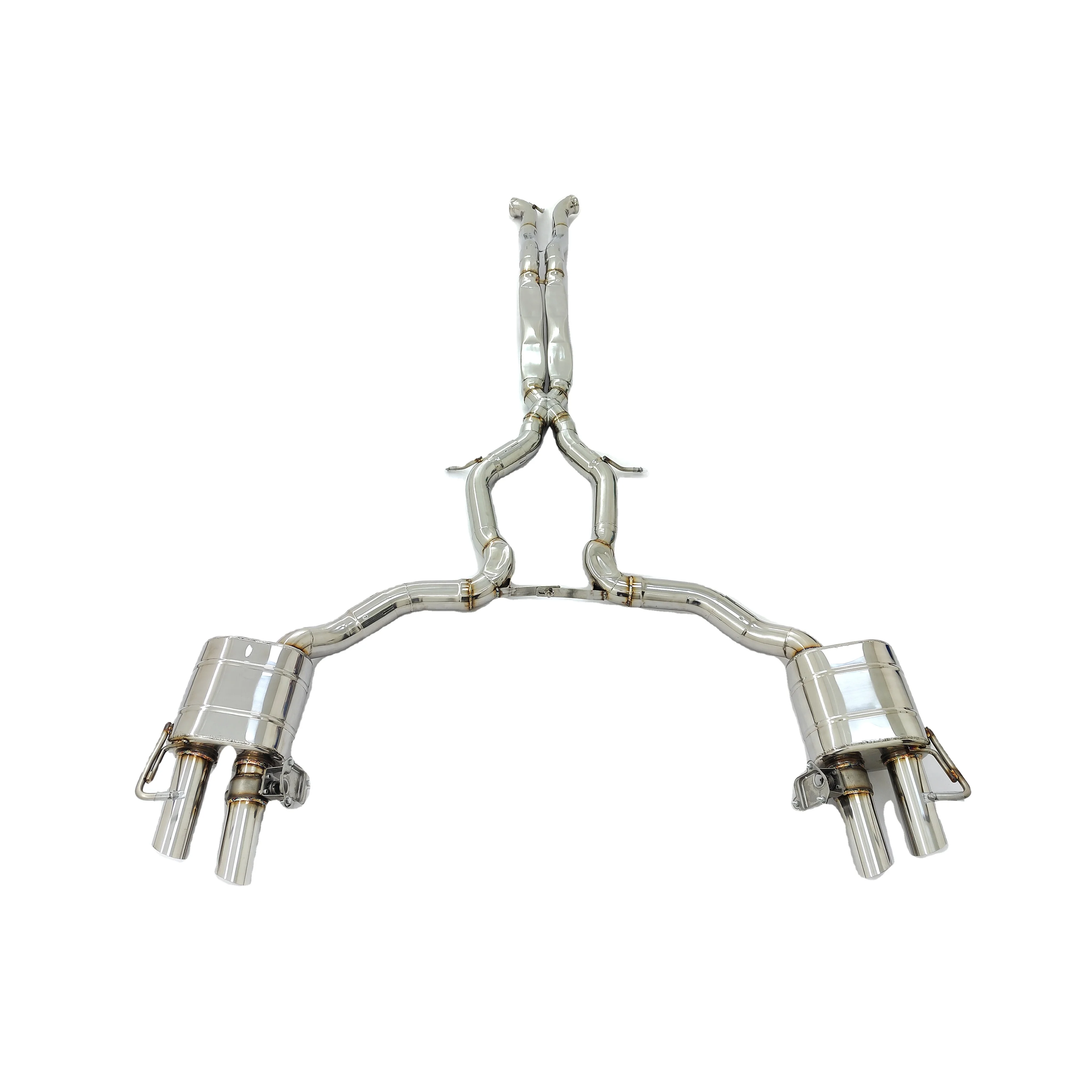 

CSZ Exhaust for Bentley Continental 4.0 V8/6.0 W12 Exhaust Valved Muffler OEM Control Catback