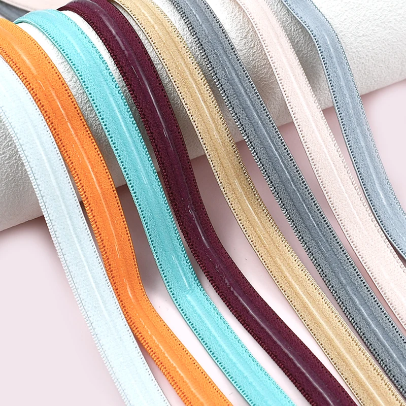 

2/5/10/20M Non-slip Elastic Band for Bra Underwear Strap 10mm Stretch Silicone Rubbon Bands Clothes Belt Tapes Sewing Trimmings