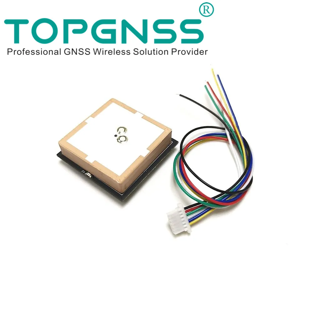 GN-806G UART TTL GPS GALILEO GLONASS Dual Mode GNSS Module Receive  , Built-in FLASH,NMEA0183 TOPGNSS