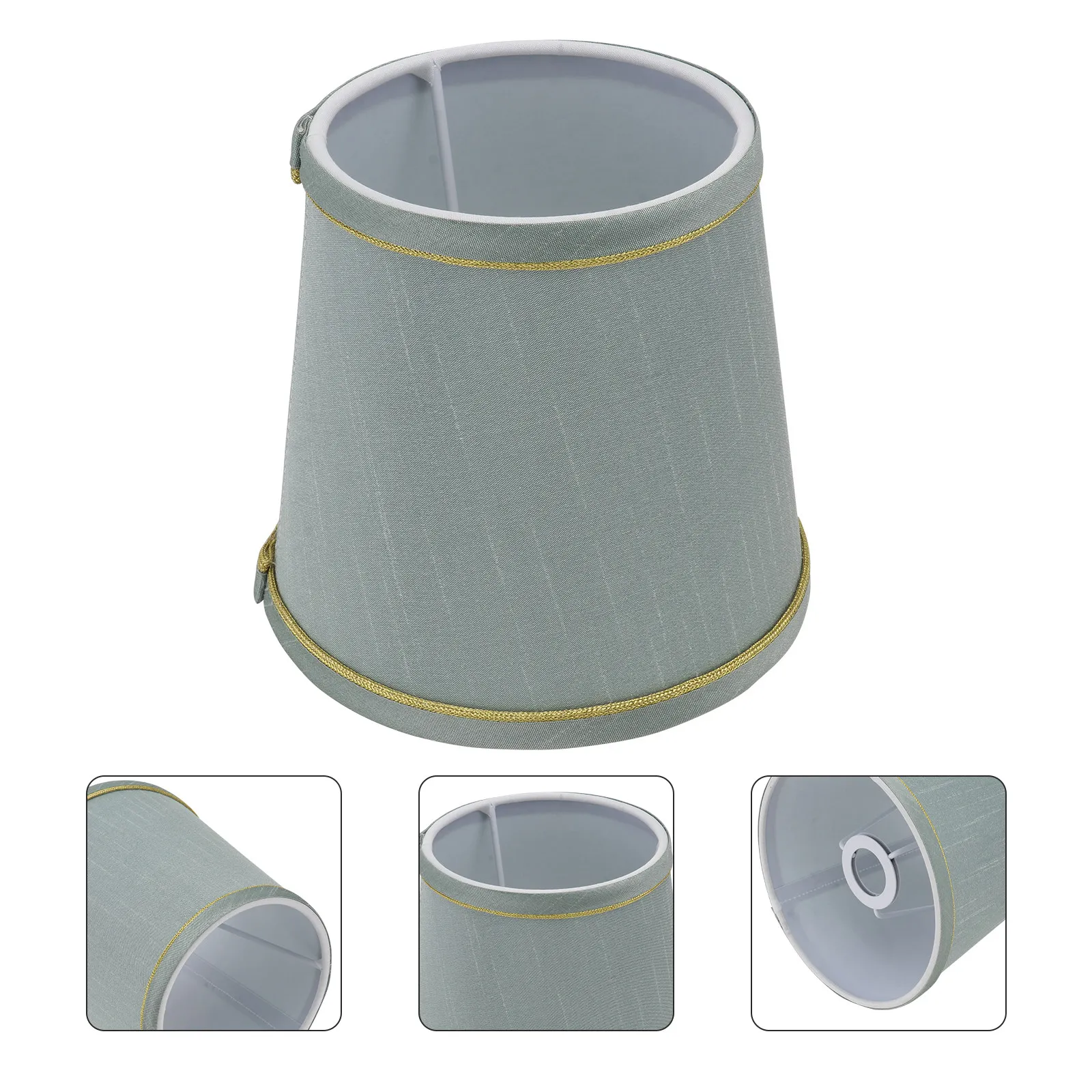 

1 шт. легкий тканевый абажур, современный чехол для лампы, подходит для потолочных, настенных и напольных светильников, для спальни, гостиной, офиса