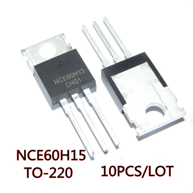 10PCS/LOT NCE60H15 60A 150V TO-220 N-channel MOS field effect transistor   New In Stock