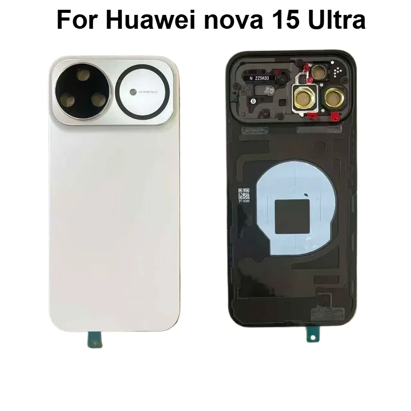 AAA+ quality For Huawei nova 15 Ultra Battery Back Cover SLY-AL00 Rear Housing Glass Case Replacement Phone Repair Spare Parts