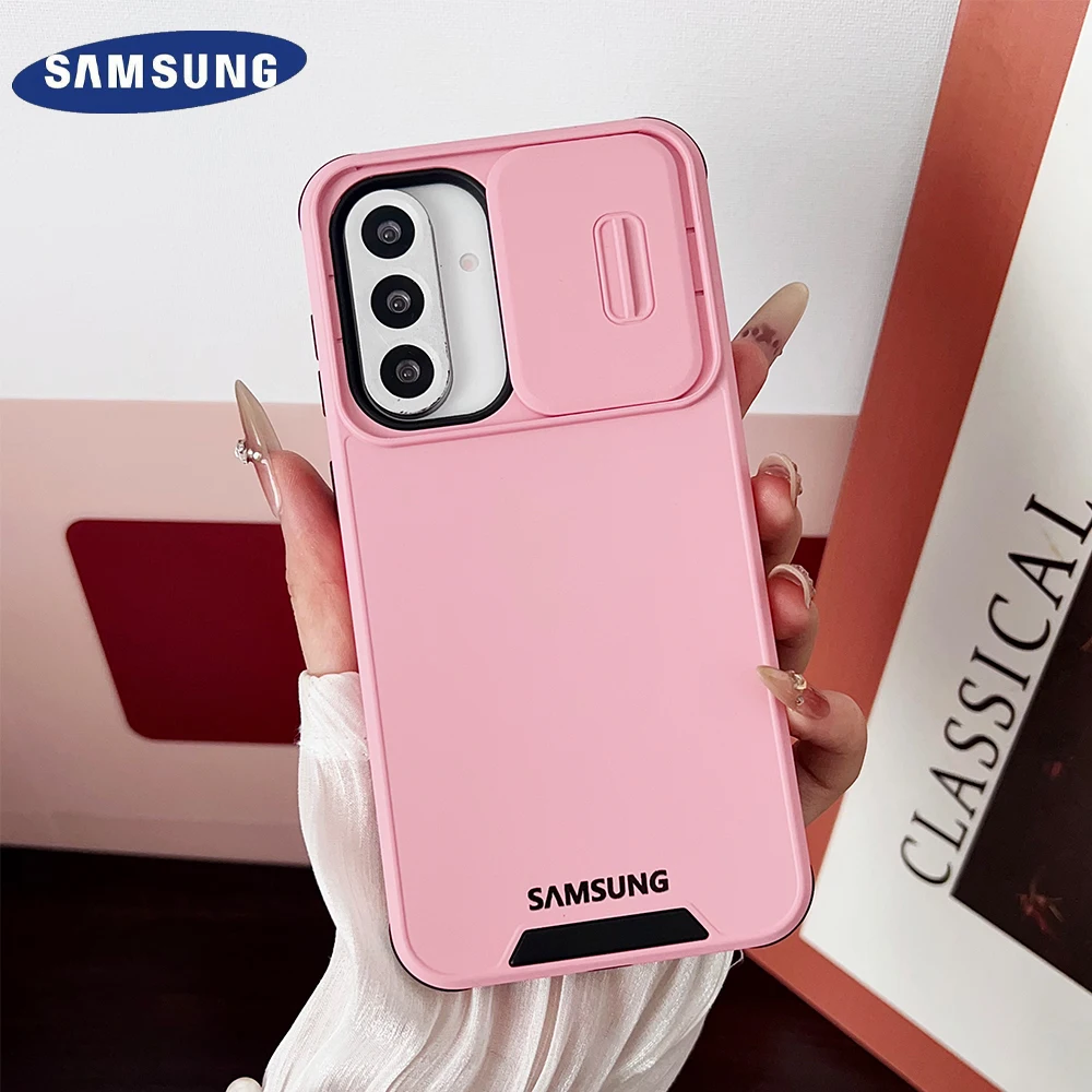 Armor Slide Camera Protect Matte Case для Samsung Galaxy S25 S24 Ultra S23 S22 Plus S21 FE A35 A55 A15 A54 A23 A53 A13 A14 Cover Armor Slide Camera Protect Matte Case для Samsung Galaxy S25 S24 Ultra S23 S22 Plus S21 FE A35 A55 A15 A54 A23 A53 A13 A14 Cover